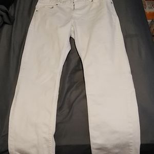 Michael Kors all white jeans